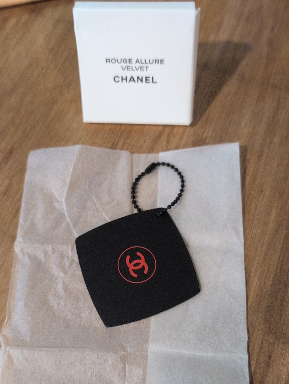 Chanel Rouge Allure Limited Edition Charm/Keychain/Hangtag Mirror